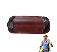 Onlynery Couteaux Pliants Gaine | Couteaux Lampe de Poche Multitool Étui en Cuir | 2.16x0.98x4.72in EDCs Cuir Gaine Ceinture Couteaux Holster pour Pêche, Pique-Nique