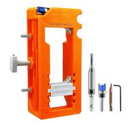 Onlynery Kit de Gabarit de Charnière de Porte pour Raboteuse, Mortaiseuse Réglable Pour Portes, Gabarit Ajustable Précis Robuste pour Travail du Bois de 8 à 13 cm pour Bâtiment