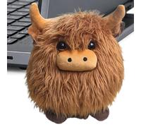Onlynery La Vache en Peluche - Un Canapé pour Doux Et Confortable Jouet À Câliner - Décoration en Peluche De Bovin, Animal De La Ferme - pour Toute La Famille, Les Amis, Les, Garçons, Adolescents Et
