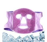 Onlynery Masque Facial pour le Froid et le Chaud - Usage à Chaud et Froid Réutilisable - Compresse Froide pour Visage - pour Hommes Patients Voyageurs Sportifs Mamans Bureau Domicile Gym Hôtel