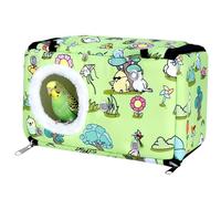 Onlynery Nid d'Oiseau pour Cage - Maison Douce Épaisse,Cachette De Hutte en Peluche pour Oiseaux - pour Cage Temps Calme Quotidien Maison Intérieur Froid Bien-être Sommeil Soins Animaux Nidification