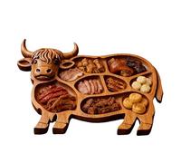 Onlynery Planche À Charcuterie,Plateau en Bois pour Apéritif De Cuisine - Planche À Fromage Et Plateau pour Aliments - pour Parents Voisins Fêtes Mariage Réception Cuisine Table Aliments Fruits