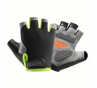 OnlyPRIME Gants de Musculation Hommes et Femmes - Gants de Fitness antidérapants avec Gel | Mitaines Sport Respirantes pour Accessoires Fitness et Musculation (Vert, M)