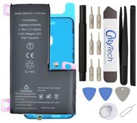 OnlyTech - Batterie Premium Capacité augmentée de Remplacement pour iPhone 11 Pro Max - Capacité 4700mAh, qualité identique (Puce TI) - Kit 15 Outils et adhésif écran Inclus