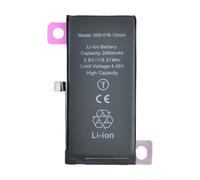 OnlyTech - Batterie Premium Capacité augmentée de Remplacement pour iPhone 12 Mini - Capacité 2450mAh, qualité identique (Puce TI) - avec adhésif