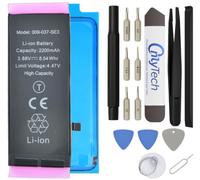 OnlyTech - Batterie Premium Capacité augmentée de Remplacement pour iPhone SE 3 (2022) - Capacité 2200mAh, qualité identique (Puce TI) - Kit 15 Outils et adhésif écran Inclus