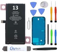 OnlyTech Batterie Premium de Remplacement pour iPhone 13-3227mAh, Identique à l'Original, Kit 12 Outils Professionnels et adhésif écran Inclus