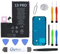 OnlyTech Batterie Premium de Remplacement pour iPhone 13 Pro - 3095mAh, Identique à l'Original, Kit 12 Outils Professionnels et adhésif écran Inclus