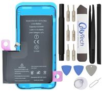 OnlyTech - Batterie Premium de Remplacement pour iPhone 14 Pro Max - Capacité 4323mAh, qualité identique (Puce TI) - Kit 15 Outils et adhésif écran Inclus