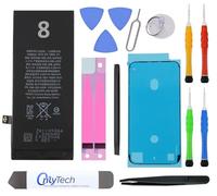 OnlyTech Batterie Premium de Remplacement pour iPhone 8-1821mAh, Identique à l'Original, Kit 12 Outils Professionnels et adhésif écran Inclus