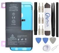 OnlyTech - Batterie Premium de Remplacement pour iPhone X - Capacité 2716mAh, qualité identique (Puce TI) - Kit 15 Outils et adhésif écran Inclus