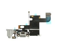 OnlyTech - Connecteur de charge pour iPhone 6 GRIS CLAIR - Nappe interne comprenant le connecteur de charge, la prise Jack, le micro et l'antenne GSM - Compatible Apple
