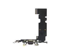 OnlyTech - Connecteur de Charge pour iPhone 8 Plus Gris sidéral - Nappe Interne Comprenant Le connecteur de Charge Noir, Les micros et l'antenne GSM - Pièce détachée Compatible Apple