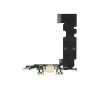 OnlyTech - Connecteur de Charge pour iPhone 8 Plus Or - Nappe Interne Comprenant Le connecteur de Charge Or, Les micros et l'antenne GSM - Pièce détachée Compatible Apple