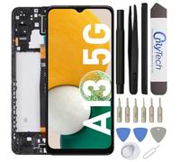 OnlyTech - Écran LCD Complet avec châssis assemblé de Remplacement pour Samsung Galaxy A13 5G (SM-A136B) avec kit de réparation 15 Outils