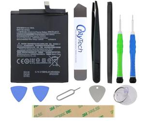 OnlyTech - Kit de réparation Batterie Premium de Remplacement BM3L pour Le Xiaomi Mi 9-3300mAh - Qualité Originale avec 10 Outils et Adhésif
