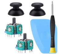 OnlyTech - Lot de 2 Joysticks analogiques + Sticks de remplacement pour la Manette DualSense de la Playstation 5 PS5 - Avec Outils