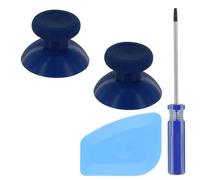 OnlyTech - Lot de 2 Joysticks de Remplacement pour Xbox One et Serie X/S et Manette Elite - Bleu Foncé - avec Outils