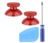 OnlyTech - Lot de 2 Joysticks de Remplacement pour Xbox One et Serie X/S et Manette Elite - Rouge - avec Outils