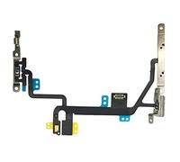 OnlyTech - Nappe Interne des Boutons Power, Volume, Silencieux, Flash et Micro avec Supports métalliques assemblés de Remplacement pour iPhone 8 / iPhone SE 2020 (SE2) / iPhone SE 2022 (SE3)