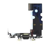 OnlyTech - Nappe Interne du connecteur de Charge avec connecteur du vibreur assemblé, du Micro et de l'antenne de Remplacement pour iPhone 8 Noir