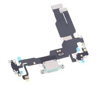 OnlyTech - Nappe Interne du connecteur de Charge, du Micro et de l'antenne de Remplacement pour iPhone 15 Bleu