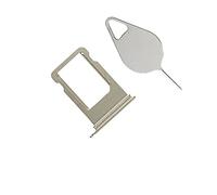 OnlyTech - Tiroir/Support de la Carte sim de Remplacement pour l'iPhone 7 Or - avec Joint d'étanchéité installé + Outil d'extraction