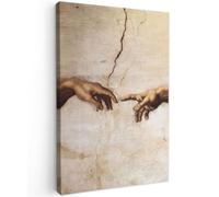 OnlyWow© Tableau De Jardin 100x150 cm Original Mur Decoration Balcon Murale Peinture Tableaux Terrasse Impression Art Mural Deco Décoratif Muraux Adam - Michel-Ange - Peinture - Création d'Adam
