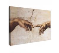 OnlyWow© Tableau De Jardin 60x40 cm Original Mur Decoration Balcon Murale Peinture Tableaux Terrasse Impression Art Mural Deco Décoratif Muraux Adam - Michel-Ange - Peinture - Création d'Adam