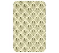 OnlyWow© Tapis Bain 50x80 cm Non Slip Bath Mat Douche Absorbant Toilette Decoration Antidérapant Lavable Accessoire Baignoire Innovant Classic - Ventilateur - Vert
