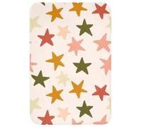 OnlyWow© Tapis Bain Rectangulaire 60x90 cm Non Slip Bath Mat Douche Absorbant Antidérapant Lavable Accessoire Baignoire Innovant Étoiles - Motif - Coloré