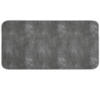 OnlyWow© Tapis De Bain 120x60 cm Douche Decoration Absorbant Antidérapant Lavable Non Slip Bath Mat Accessoire Baignoire Gris foncé - Brut - Béton