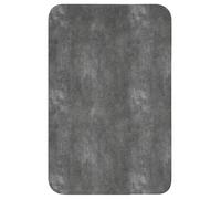 OnlyWow© Tapis De Bain 40x60 cm Douche Decoration Absorbant Antidérapant Lavable Non Slip Bath Mat Accessoire Baignoire Gris foncé - Brut - Béton