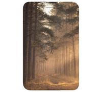 OnlyWow© Tapis De Bain 50x80 cm Douche Decoration Absorbant Antidérapant Lavable Non Slip Bath Mat WC Accessoire Baignoire Forêt - Brouillard - Soleil