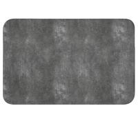 OnlyWow© Tapis De Bain 60x40 cm Douche Decoration Absorbant Antidérapant Lavable Non Slip Bath Mat Accessoire Baignoire Gris foncé - Brut - Béton