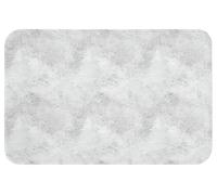 OnlyWow© Tapis De Bain 60x40 cm Douche Decoration Absorbant Antidérapant Lavable Non Slip Bath Mat WC Accessoire Baignoire Gris Clair - Brut - Subtil