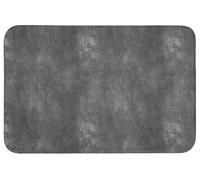 OnlyWow© Tapis De Bain 90x60 cm Douche Decoration Absorbant Antidérapant Lavable Non Slip Bath Mat Accessoire Baignoire Gris foncé - Brut - Béton