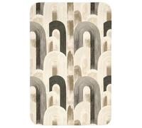 OnlyWow© Tapis De Douche 60x90 cm Bain Decoration Absorbant Antidérapant Lavable Non Slip Bath Mat WC Accessoire Baignoire Abstrait - Motif - Arches
