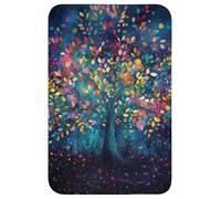 OnlyWow© Tapis De Douche Rectangulaire 40x60 cm Bain Decoration Absorbant Antidérapant Lavable Non Slip Bath Mat Accessoire Baignoire Coloré - Arbre - Magique - Abstrait
