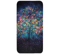 OnlyWow© Tapis De Douche Rectangulaire 60x120 cm Bain Decoration Absorbant Antidérapant Lavable Non Slip Bath Mat Accessoire Baignoire Coloré - Arbre - Magique - Abstrait