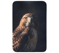 OnlyWow© Tapis Salle De Bain Rectangulaire 60x90 cm Decoration Absorbant Antidérapant Lavable Non Slip Bath Mat Accessoire Baignoire Oiseau Proie - Buse - Brune