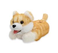 Onmygogo Chaussons Hiver Chien Akita - Pantoufles Peluche Douces Animal Fantaisie Femme Homme Antidérapantes Chaudes (41-44 EU, Chien Akita)