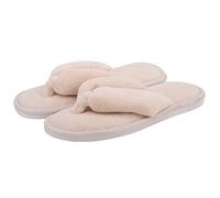 Onmygogo Pantoufles de Maison pour Femme en Polaire Corail, Pantoufles de Spa antidérapantes