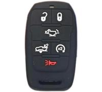 ONNAT Étui à clés en Silicone Couvercle de clé de Verrouillage de Voiture, pour Dodge RAM 1500 2500 RAM1500 RAM2500 TRX 2021 2020