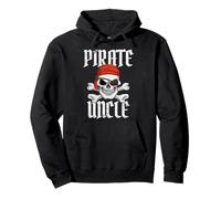 Onogal Pirate Oncle Tête de mort et os croisés Sweat à Capuche