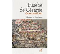 Onomasticon - Eusèbe De Césarée - Cerf - broché - Essai