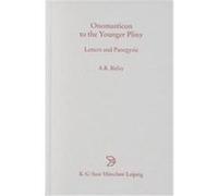 Onomasticon to the Young Pliny, Philology, History, History of Literature, History of Religion Anthony R. Birley (Auteur)