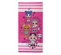 ONOMATO! L.O.L. Surprise ! Serviette de plage Rose 70 x 140 cm