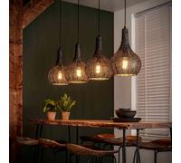 Onooro Amsterdam Cone Suspension E27 à 4 sources lumineuses, BE614-8104/56,