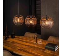 Onooro Amsterdam Open Suspension E27 à 3 sources lumineuses, BE614-8102/56,